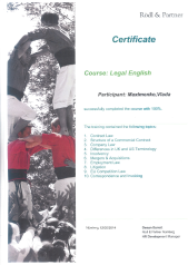 Максименко_Legal English